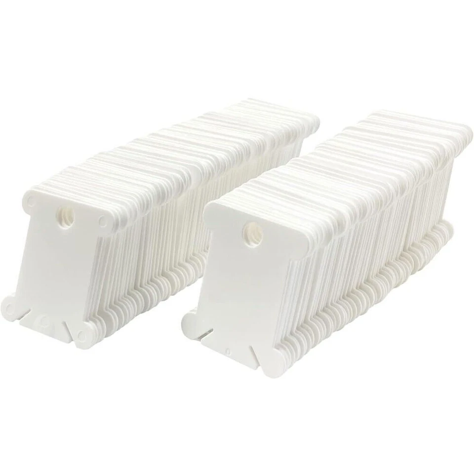 200pc Plastic Embroidery Floss Bobbins Cross Stitch Thread Holder Sewing Storage - Image 3 of 4