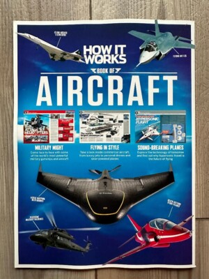 2024 BOOK Of AIRCRAFT How It Works Special Edition 50+ ICONIC