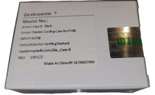 LOT Of 5 Geekworm Raspberry Pi 4 Armor Case Raspberry Pi 4 Computer Model B Only