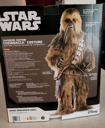 Rubies Star Wars Supreme Edition Replica Chewbacca Adult Men's Cosplay Costume - Picture 2 of 9