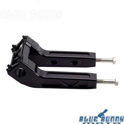 Pullback Style 8" Handlebar Riser Kit For Harley Road King Sportster 883 1'' Bar - Picture 6 of 9