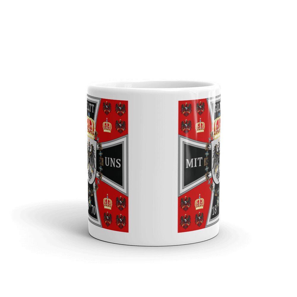 CafePress German Flag Ceramic Coffee Mug – 11 Oz Mug With State Arms Design, Dishwasher Safe - View #7