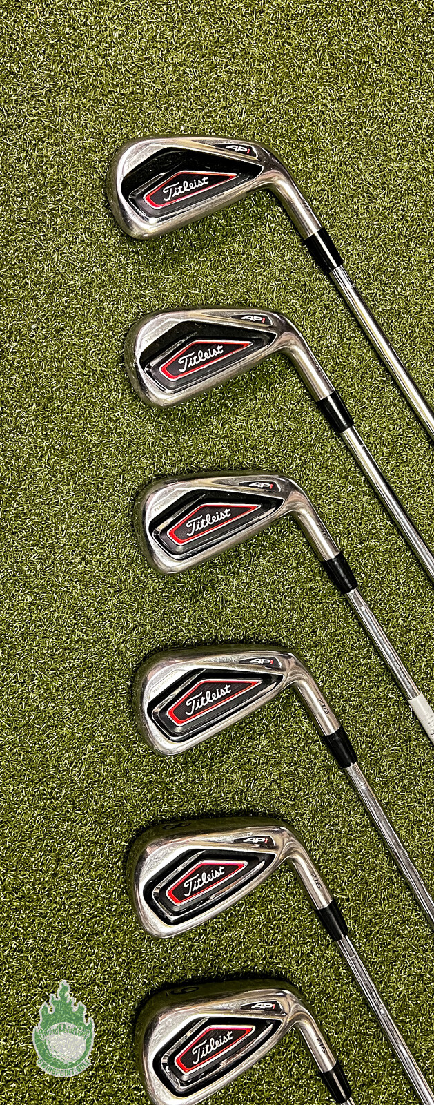 Used Right Handed Titleist AP1 716 Irons 4PW/GW R300 Regular Steel