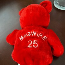 Mark McGwire Big Bammers 25 Beanie Bear