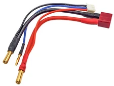 NEW NHX RC 4.0mm Bullet Male to T-Plug Deans Female 2S Balance Charge Lead
