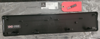 NEW/OEM EURO STYLE MERCEDES-BENZ W205 FRONT BUMPER LICENSE PLATE