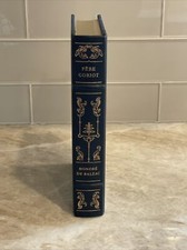 Pere Goriot Honore De Balzac The Franklin Library 1/4 Leather