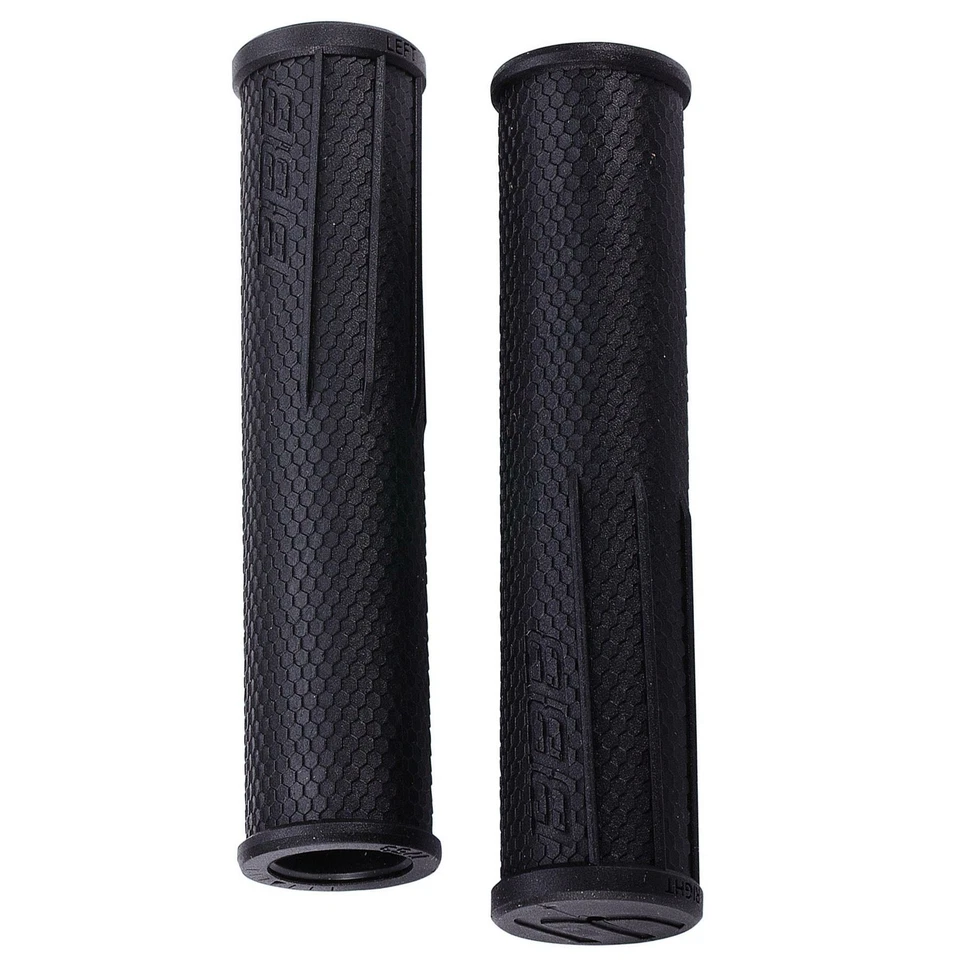 Empuñaduras de manillar de goma BBB BHG-91 Cycling Crusier Kraton 130/130 mm negras Foto 2 de 4