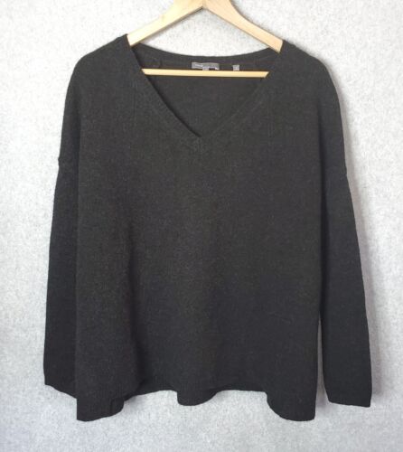Vince Sweater Oversized Wool/Yak Blend Size XS Da… - image 1