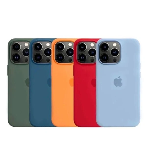 WEES Custodia In Silicone Per IPhone X / XS, Morbida E Anti-Giallo, Cover Sottile Con Bordi Rialzati, Blu
