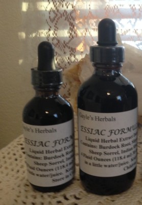 Organic Essiac Formula NON-GMO Tincture VARIOUS SIZES  SEALED FREE SHIPPING