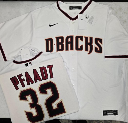 Maglietta 40411 Arizona Diamondbacks CORBIN CARROLL KETEL MARTE 100% REALE WHT - Foto 9 di 9