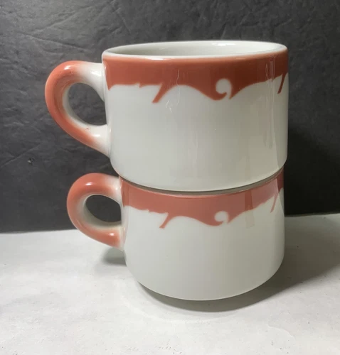 Jackson China Airbrush Harmony Pattern Coffee Cup Set