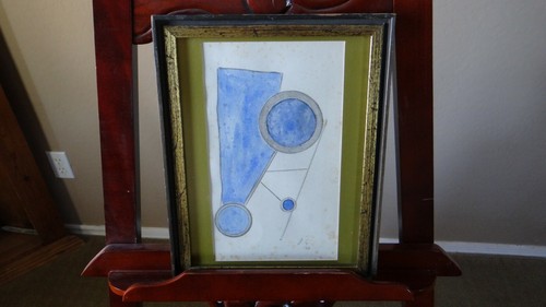 Abstrakt von 1917; monogrammiert - J.C. (Josef Capek)