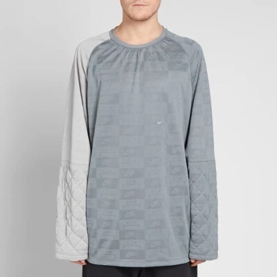 A-COLD-WALL×Nike 長袖 Nike A Cold Wall ACW Long Sleeve Top Cool Grey Men's Size Small