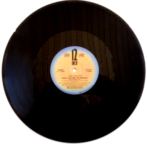 THE SYSTEM - Don't Disturb the Groove - 12” Maxie Single 1987 Atlantic 0-86741 - Picture 3 of 7