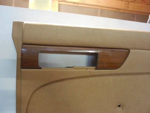 79-91 Mercedes W126 S-Class Rear RH Passenger Door Panel SWB Only 1267371070 - Image 2 of 4