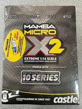 Castle Creations Mamba Micro X2 Waterproof 1/14th Brushless Combo 8450Kv