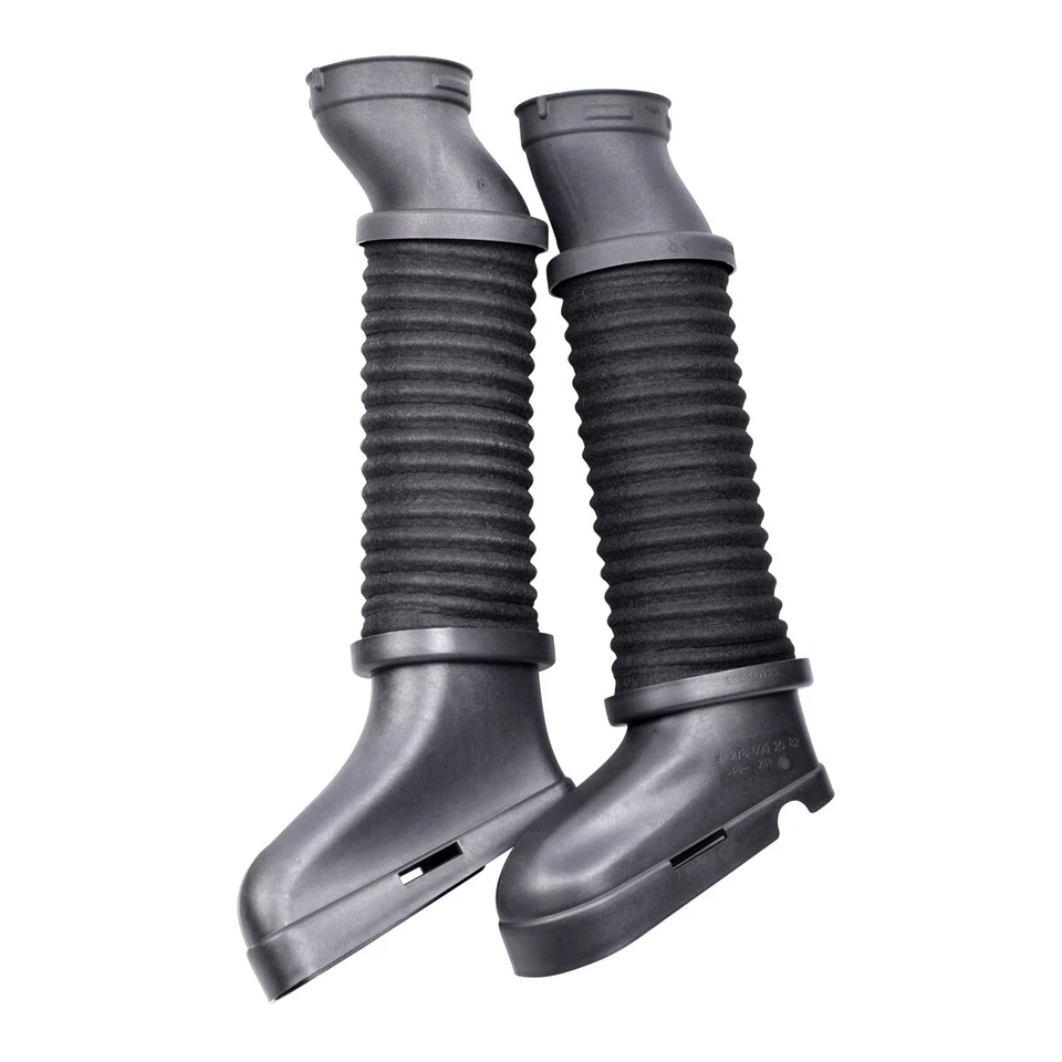 Pair Air Cleaner intake Duct Hose Pair LH&RH For 12-17 Benz E550 Cls550 E63 AMG - Image 3 of 4