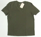 Women's Universal Thread V-Neck Tee Shirt - Green - M