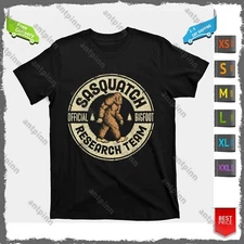 Bigfoot Research Team Sasquatch T-Shirt For Men & Women