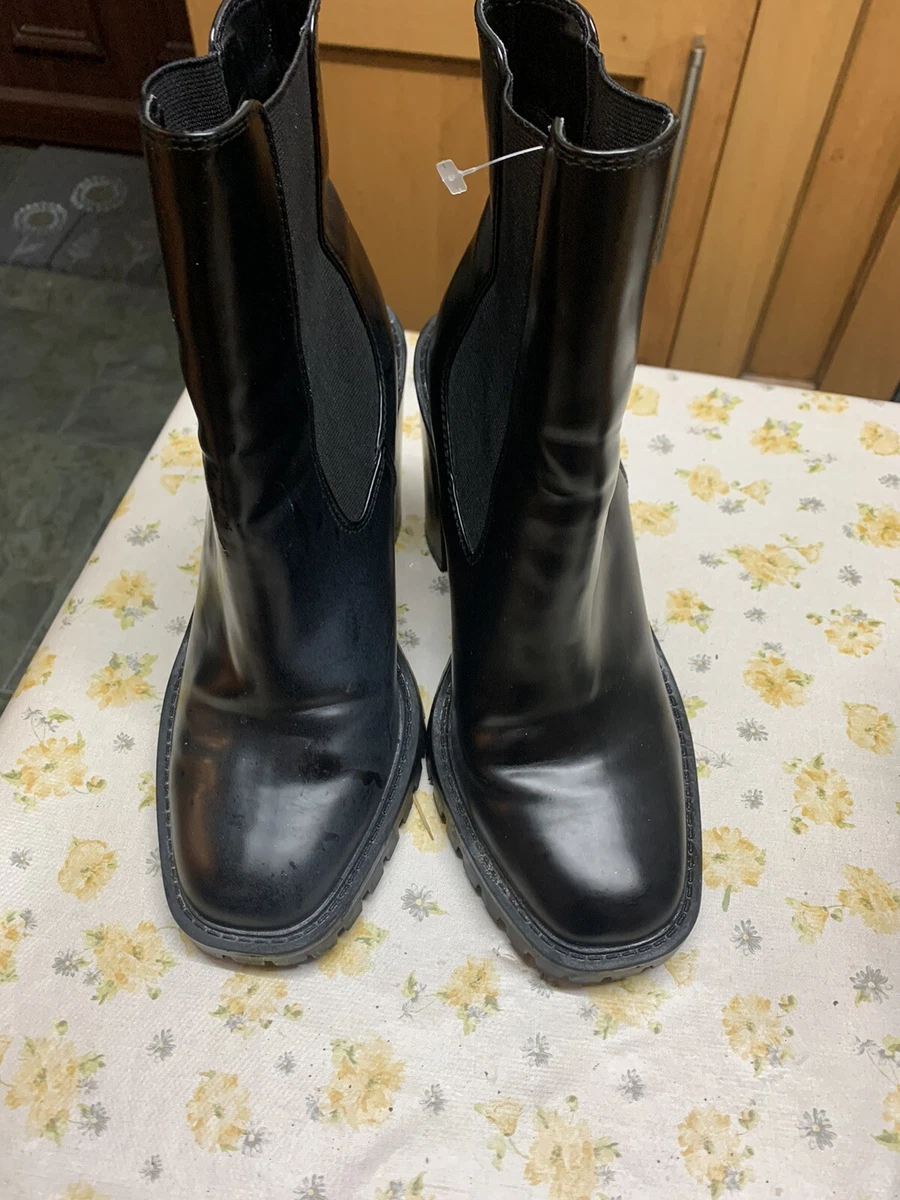 ASOS Design Black Chunky Chelsea Boots Brand New Size 6 eBay