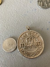 LAS VEGAS MAXIM HOTEL CASINO MEDAL TAG WEIGHS 26 GRAMS