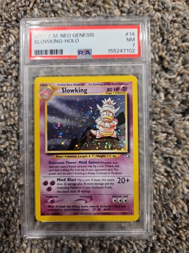 Slowking (Unlimited) graded PSA 7 for sale on eBay