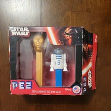 PEZ Star Wars R2D2 C3PO Limited Edition Collectors Rare Candy Dispenser