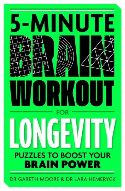 5-Minute Brain Workout for Longevity by Dr Gareth Moore (Paperback Book)