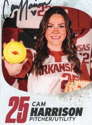 Arkansas Razorbacks 2026 SGA Autographed Softball Auto Trading Cards - You Pick!