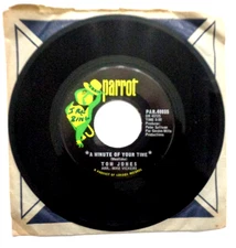 Tom Jones: A Minute Of Your Time 1968 PAR.40035 Fine Recording Studios Press VG+