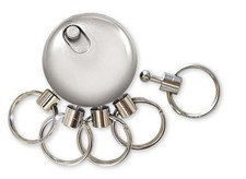 Lucky Line Key Release Chain; 1 Per Card 42701 ,Silver 3/4 inches, Silver