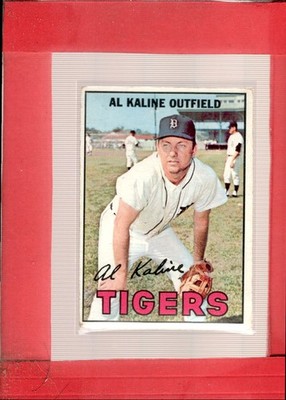 1967 Topps #30 Al Kaline G Good Tigers DP ID:73139
