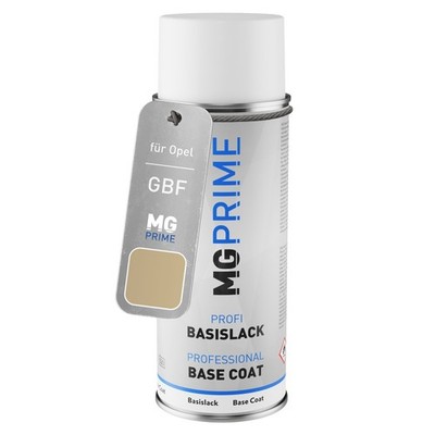 Autolack Spraydose für Opel GBF 167 1RU Pannacotta Metallic Basislack Sprühdose