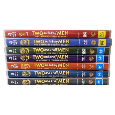 Two and a Half Men DVD Bundle Seasons 1-6 & 8 Complete Series