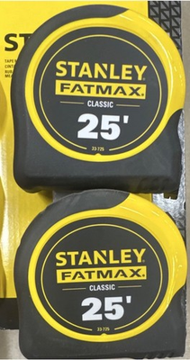 #ad Stanley Fatmax Classic 25 ft Measuring Tape 2 Pack Retractable Locking $37.00