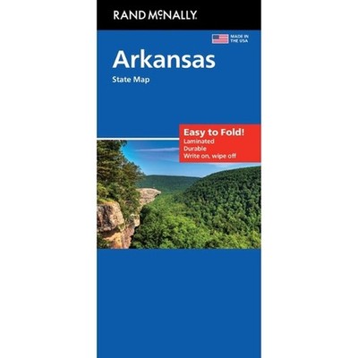Rand McNally Easy to Fold: Arkansas State Map by Rand McNally (English) Folded B