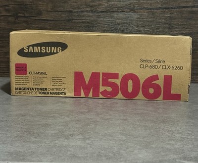 Genuine Samsung CLTM506L Magenta Toner Cartridge CLP-680 CLX-6260 Series BNIB