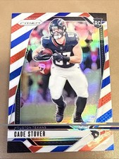2024 Panini Prizm - Rookies Cade Stover #318 Red White & Blue Prizm (RC)