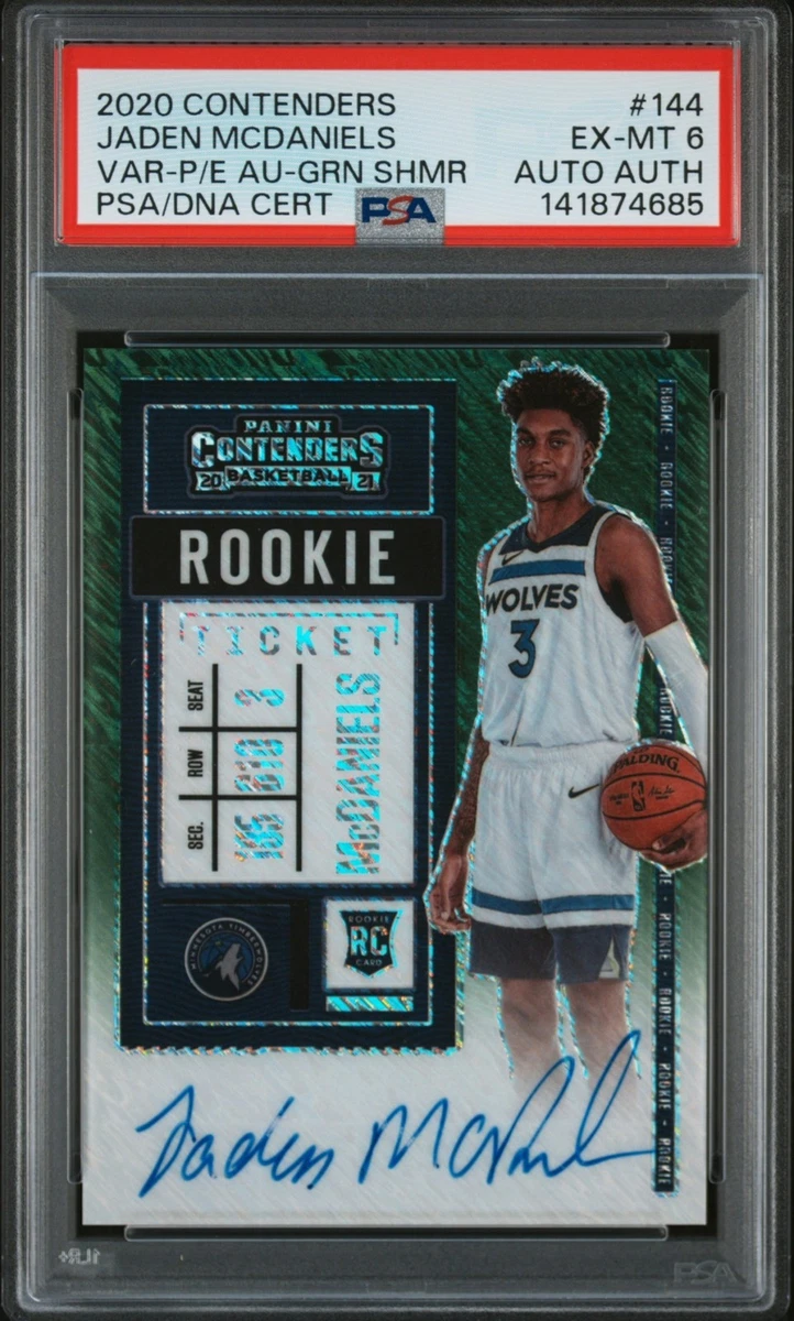 Jaden McDaniels Trading Cards for sale | eBay