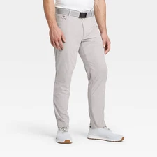 All In Motion Men's Golf Pants Straight Casual Fit UPF 50+