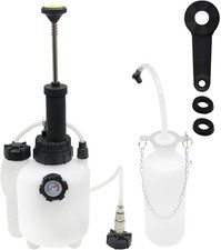 3L Manual Brake Fluid Bleeder Exchange Pump, Suitable for Most Brake Master Cyl