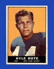1961 Topps Set-Break # 87 Kyle Rote EX-EXMINT *GMCARDS*