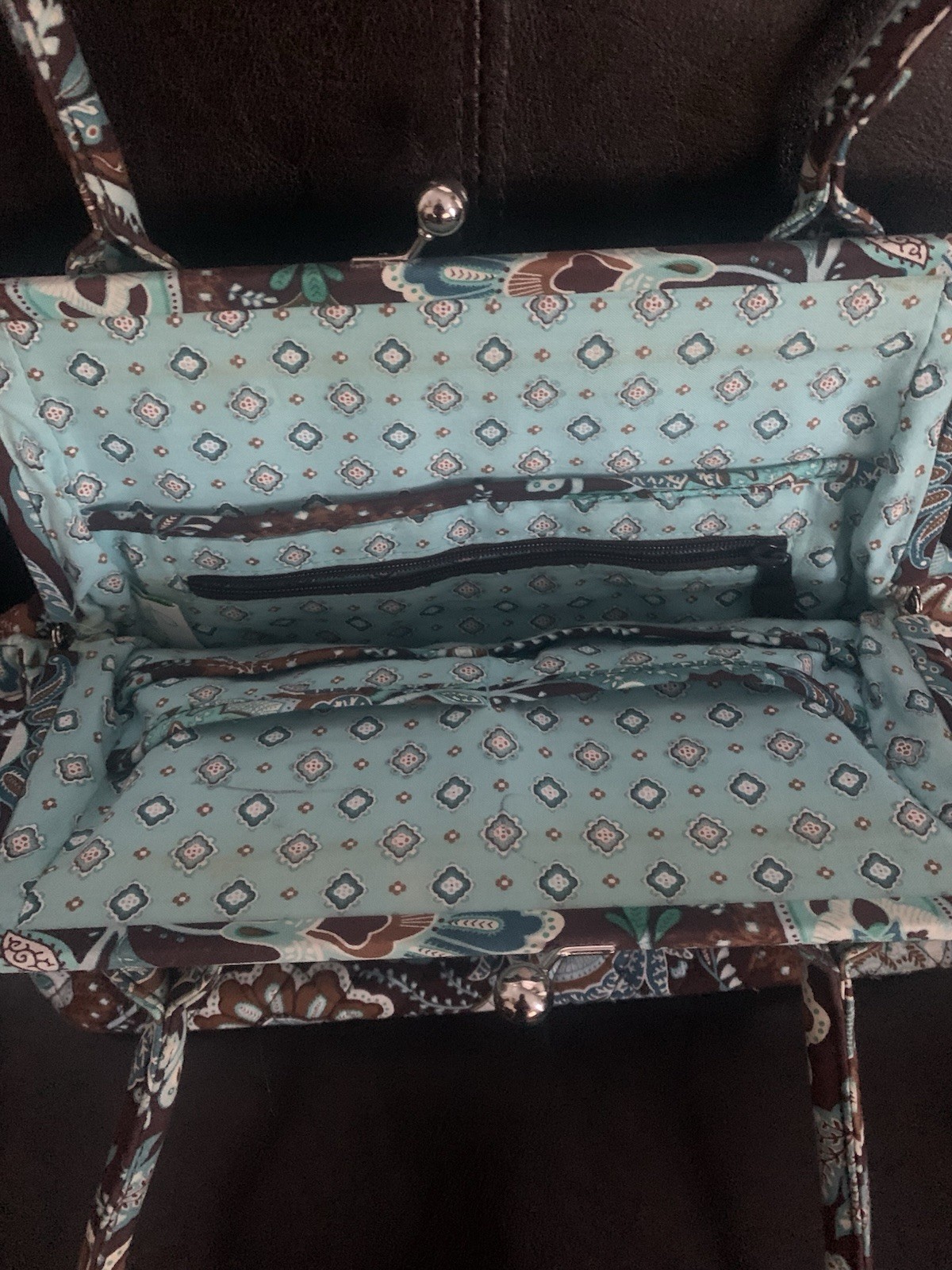 Vera Bradley Alice Bag Java Blue - image 2