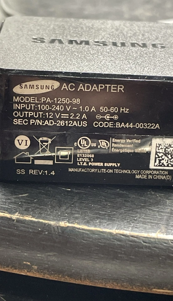 Samsung PA-1250-98 Adaptador Cargador para Samsung Chromebook 3 Laptop Lote de 4  Foto 3 de 4