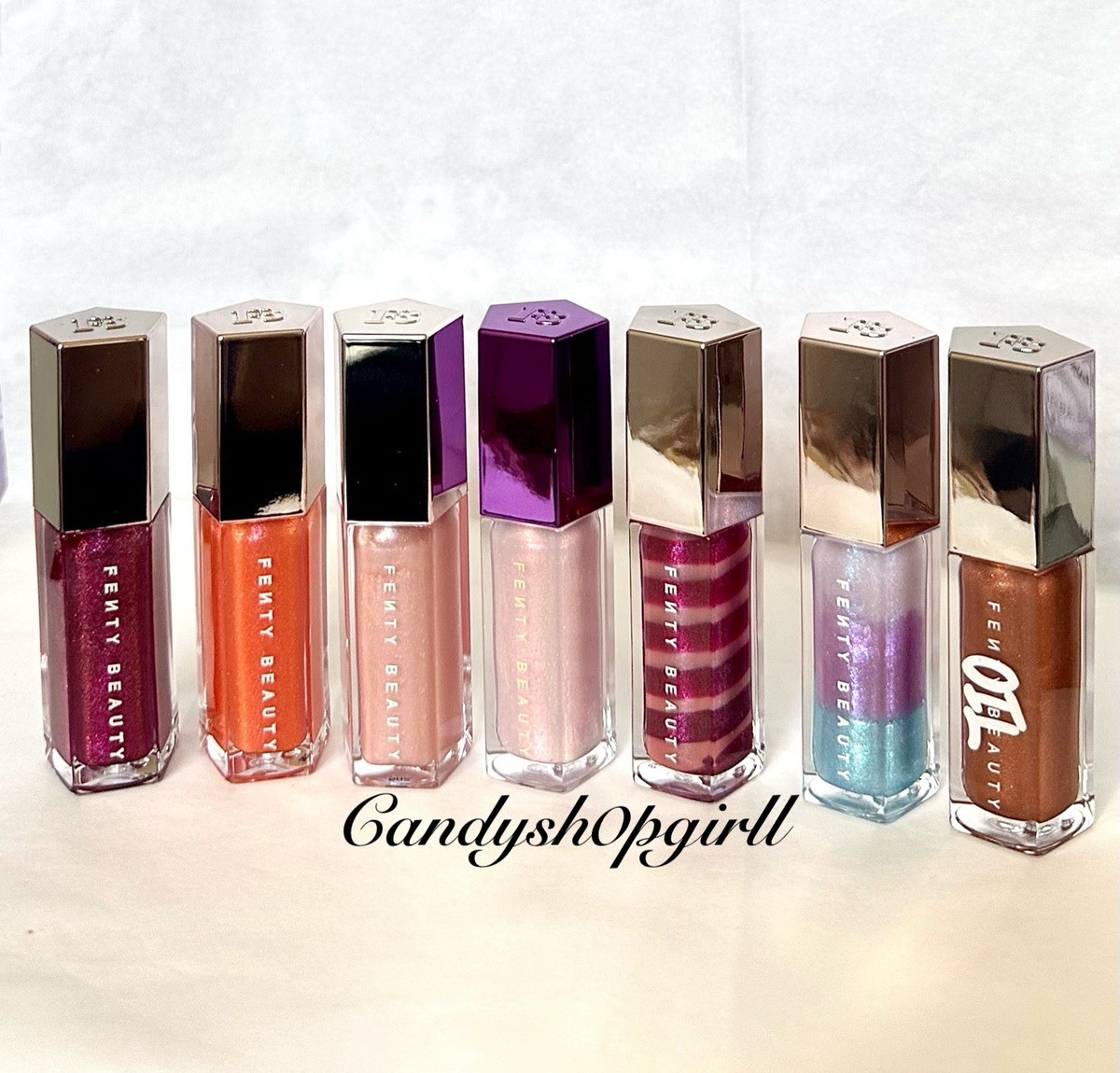 7x Fenty Beauty Gloss Bomb Mango Margs/Fuchsia Flex/Holla' Gram