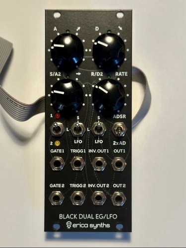 Erica Synths Black Dual EG/LFO Eurorack Modular Synthesizer 