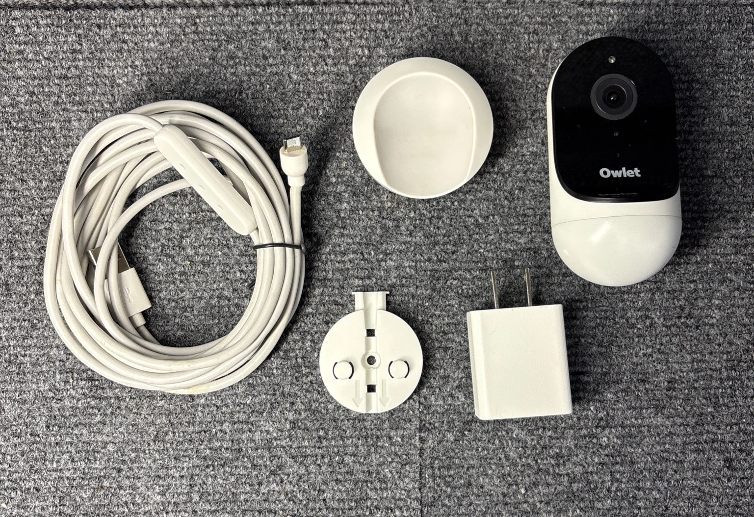 Owlet Cam 2 Smart Baby Video Monitor White 1080p HD Night Vision TwoWay OC2A