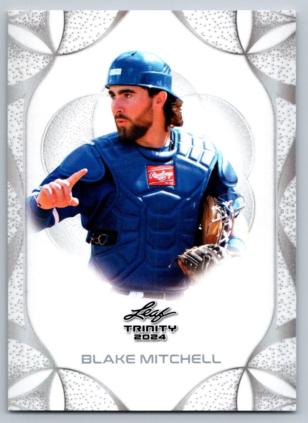 Blake Mitchell 2024 Leaf Trinity Mega Box #6